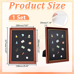 Rectangle Polyethylene Foam Photo Frame Stand&nbsp;DIY-WH0430-990