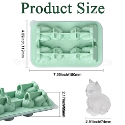 Cat Shape Silicone Ice Molds&nbsp;ST-CJ0043-090