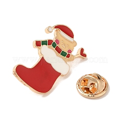Christmas Series Golden Aolly Brooches&nbsp;JEWB-U004-01A