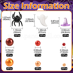 132Pcs 6 Styles Halloween Fill&nbsp;FIND-SP0004-42
