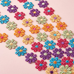 Colorful Polyester Lace Trim&nbsp;OCOR-TAC0001-17