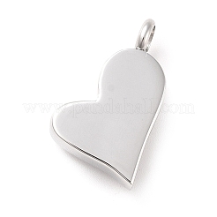 Non-Tarnish 304 Stainless Steel Urn/Perfume Pendants&nbsp;STAS-D179-15P