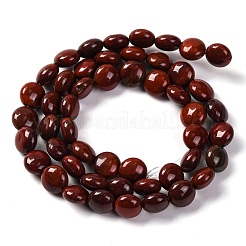 Natural Red Rainbow Jasper Beads Strands&nbsp;G-T047-A15-01