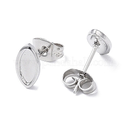 Non-Tarnish 304 Stainless Steel Stud Earring Finding&nbsp;X-EJEW-I285-02P