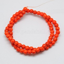 Synthetic Turquoise Beads Strands&nbsp;LS-TURQ-G106-10mm-02G