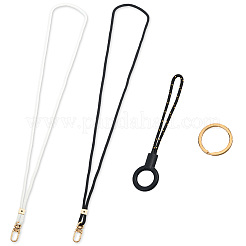 2Pcs Polyester Mobile Straps&nbsp;HJEW-GF0001-65