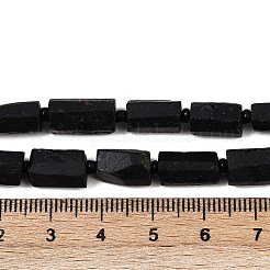 Natural Black Tourmaline Beads Strands&nbsp;G-F715-111