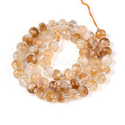 Heated Natural Citrine Beads Strands&nbsp;G-T144-A01-11