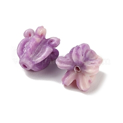 Synthetic Coral Carved Beads&nbsp;BSHE-P034-01B