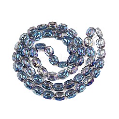 Electroplate Glass Beads Strands&nbsp;EGLA-T021-05H