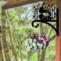 Iron Hanging Plant Hanger Bracket&nbsp;HJEW-WH0088-009