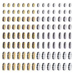 120Pcs Brass Rhinestone Spacer Beads&nbsp;RB-TA0001-36A