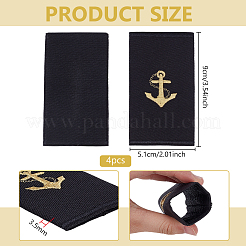 2 Pairs Cloth Navigator Epaulettes&nbsp;DIY-BC0016-05