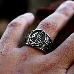 304 Stainless Steel Finger Rings for Men&nbsp;FS-WGF0A6E-04