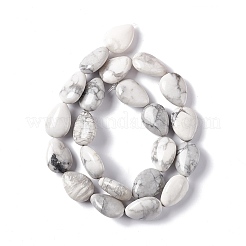 Natural Howlite Beads Strands&nbsp;G-L242-13