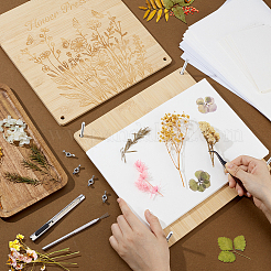 Bamboo Flower Press Tool Kits&nbsp;DIY-PB0001-09