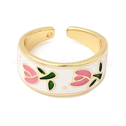 Brass Cuff Open Rings&nbsp;RJEW-D345-03G