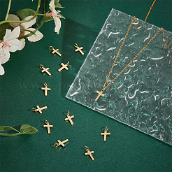 12Pcs Brass Pendants&nbsp;FIND-UN0006-91
