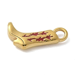304 Stainless Steel Enamel Pendants&nbsp;STAS-L277-06G-01