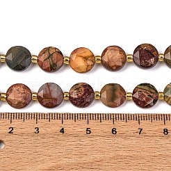 Natural Picasso Jasper/Polychrome Jasper Beads Strands&nbsp;G-C116-A118-01