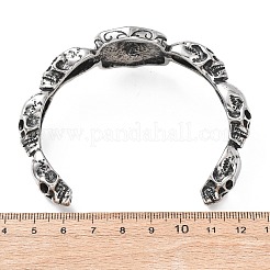 316 Surgical Stainless Steel Cuff Bangles&nbsp;BJEW-C142-01C-AS