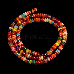 Natural Agate Beads Strands&nbsp;G-L635-A01-4x2mm-03
