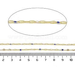 Rack Plating Brass Dapped Chains&nbsp;AJEW-Q153-03G-07