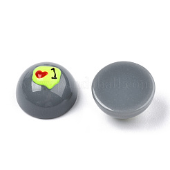 Halloween Opaque Resin Enamel Cabochons&nbsp;CRES-N031-016