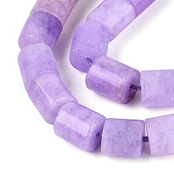 Dyed Natural White Jade Beads Strands&nbsp;G-Q606-77A-03