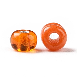 Opaque Colours Luster & Silver Lined & Transparent & Frosted Colours 6/0 Glass Seed Beads&nbsp;SEED-A030-03C