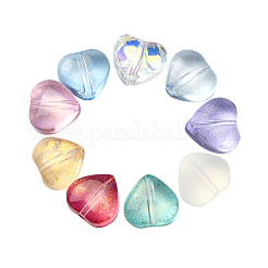 100Pcs 10 Colors Transparent Glass Beads&nbsp;GLAA-CJ0001-56