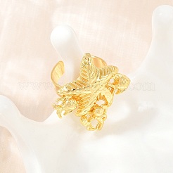 Ocean Brass Cuff Open Rings&nbsp;KK-CBA5A76-04G-04