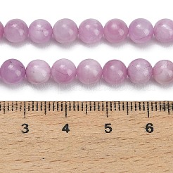 Natural Kunzite Beads Strands&nbsp;G-F835-A01-6mm