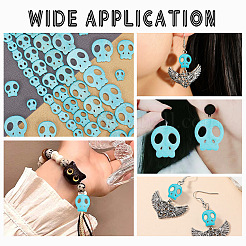 4 Strands 4 Styles Dyed Synthetic Turquoise Beads Strands Sets&nbsp;G-AR0005-41B