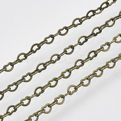 Brass Heart Link Chains&nbsp;CHC-T008-03AB-01