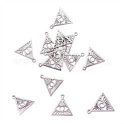 201 Stainless Steel Pendants&nbsp;STAS-CJC0008-03P