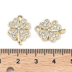 Alloy Rhinestone Pendants&nbsp;ALRI-D303-17G-01