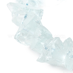 Glass Imitation Aquamarine  Beads Strands&nbsp;G-I283-F29