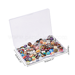 Glass Cabochons&nbsp;GGLA-PH0006-06B