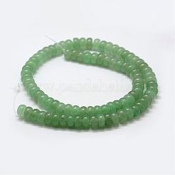 Natural Green Aventurine Bead Strands&nbsp;G-G668-08-4x6mm