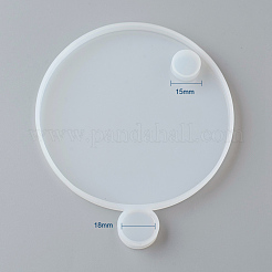 Round Lid Silicone Molds&nbsp;AJEW-D046-01