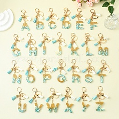Transparent Epoxy Resin Pendant Keychains&nbsp;KEYC-FS00022-19