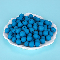 Round Silicone Focal Beads&nbsp;SI-JX0046A-34