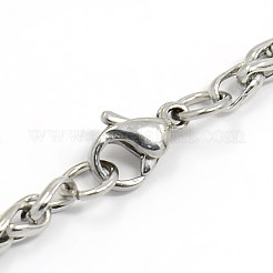 1Pc 304 Stainless Steel Wheat Chain Bracelets&nbsp;BJEW-DJ0001-83
