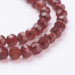 Eco-Friendly Glass Round Bead Strands&nbsp;EGLA-J042-4mm-M03