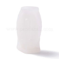 3D Lady Face Candle Food Grade Half-body Sculpture Silicone Molds&nbsp;DIY-C027-01