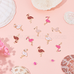 Alloy Enamel Pendants&nbsp;ENAM-PH0001-54LG