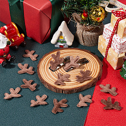 100Pcs 2 Styles Christmas Theme Ornament Accessories&nbsp;FIND-GF0007-15A