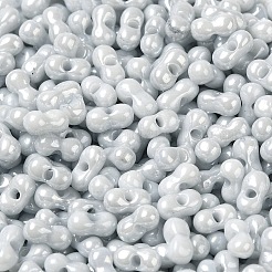 Opaque Colours Luster Glass Seed Beads&nbsp;X1-SEED-B001-01A-09