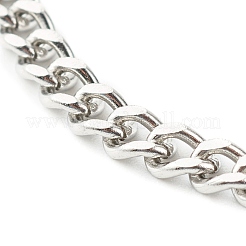 Non-Tarnish 304 Stainless Steel Curb Chain Bracelets&nbsp;BJEW-JB06611